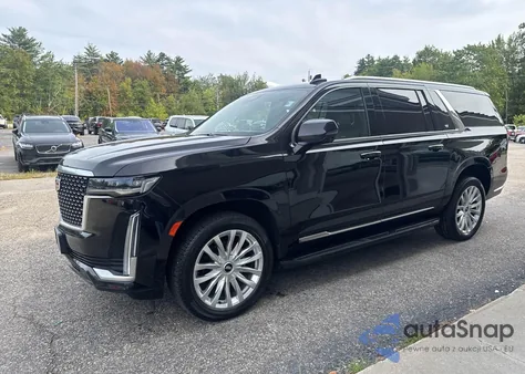 2022 Cadillac Escalade Esv Luxury z USA, uszkodzony, nr VIN 1GYS4JKL4NR125798